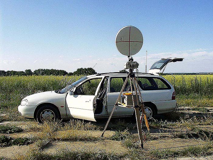 the setup (10/24 GHz)